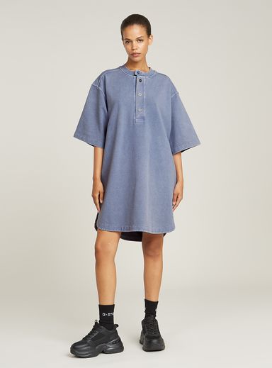 Balloon Loose Sweater Dress